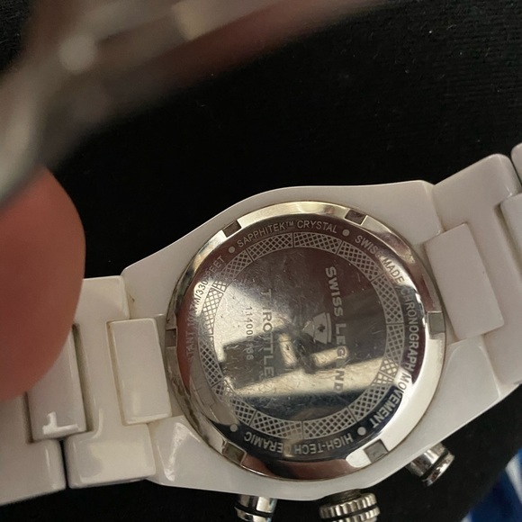 Swiss legend ceramic watch chronograph throttle - Picture 10 of 13